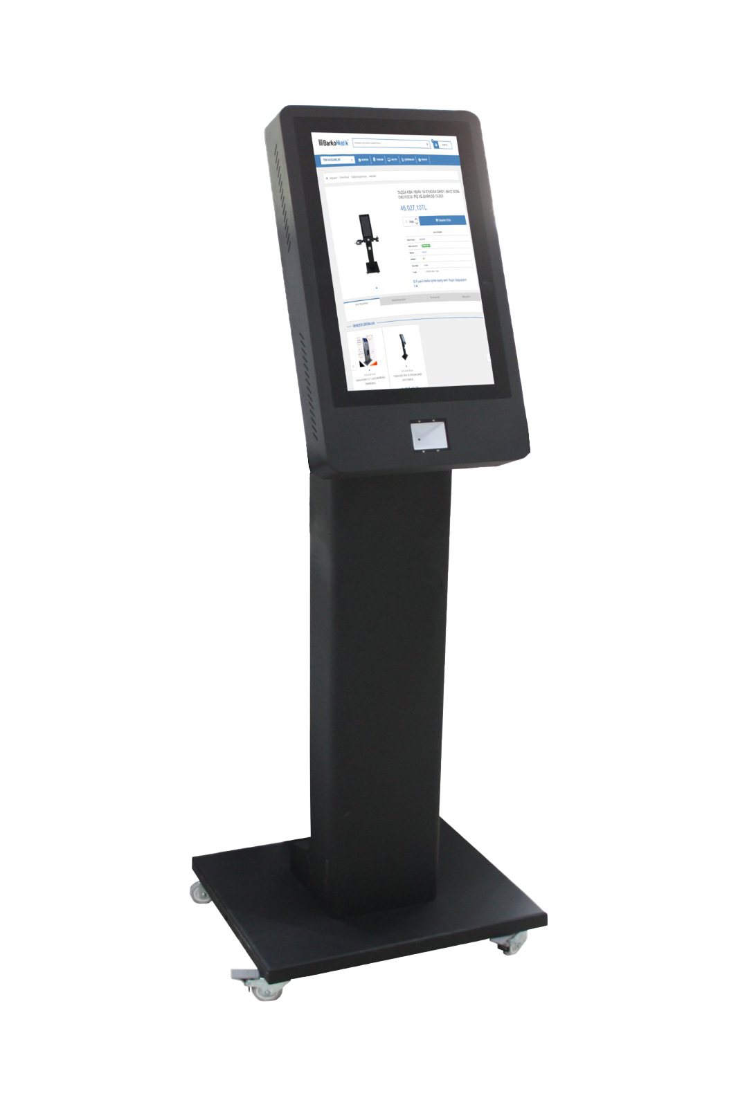 İTİNASOFT KSK-1850 18.5 KIOSK DIKEY J6412 8GB 256GBNVM WI-FI-2D